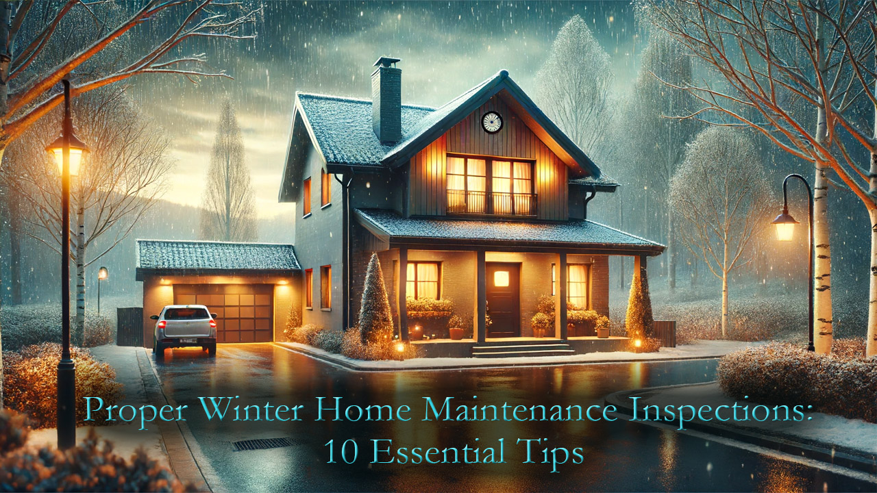 Winter Home Maintenance Inspections Guide Main