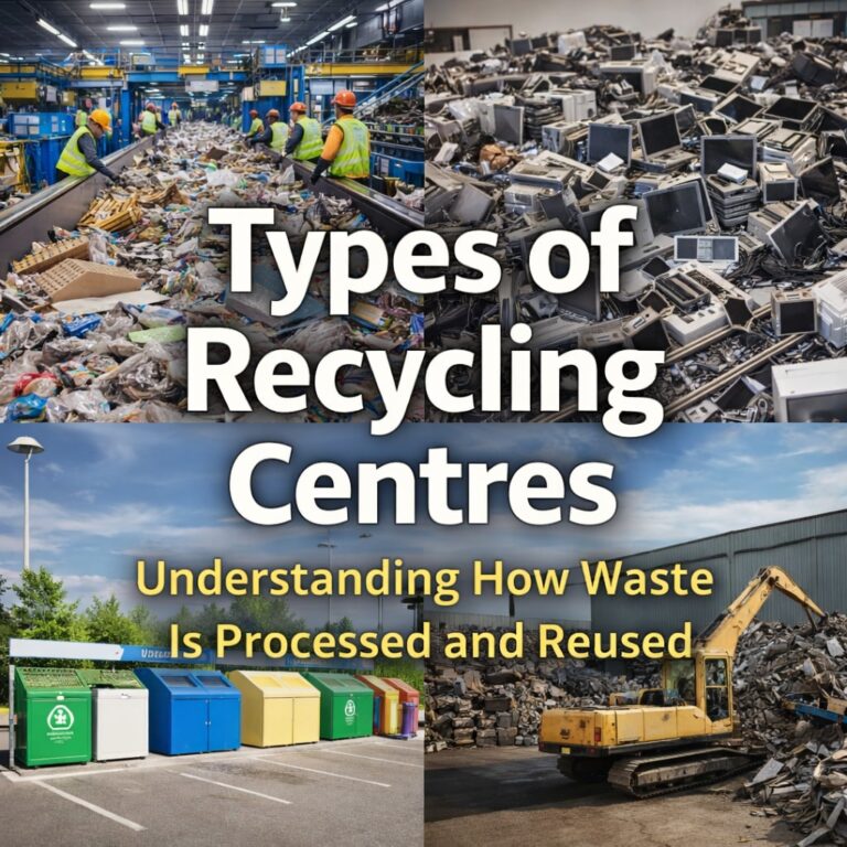 Types of Recycling Centres 101: Exciting Tour!