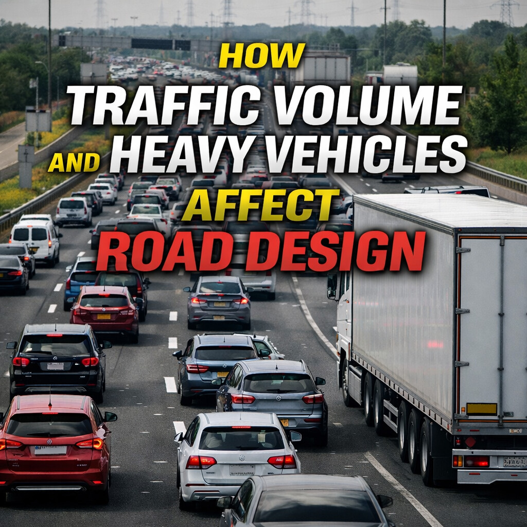 How Traffic Volume and Heavy Vehicles Affect Road Design