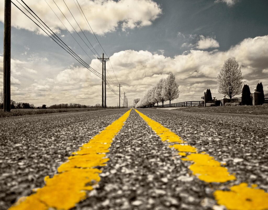 Modern road construction materials 