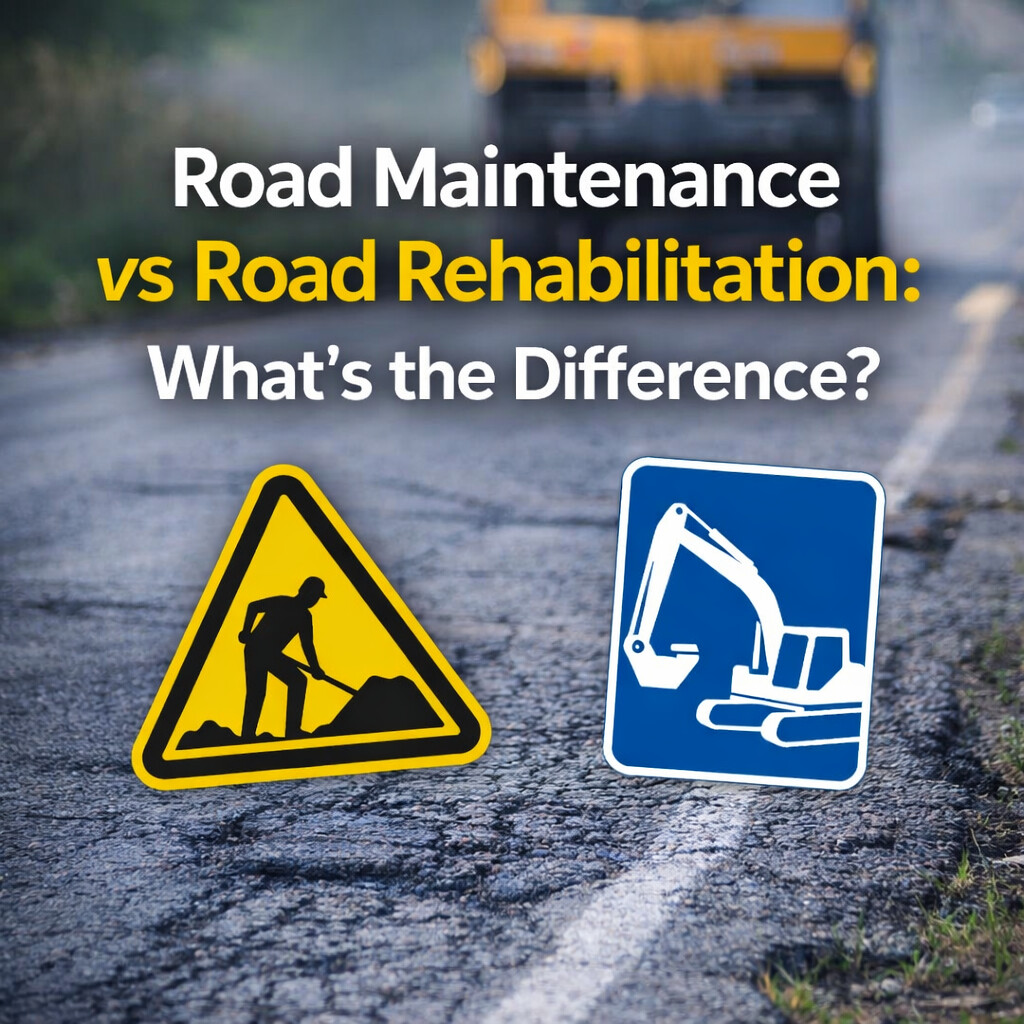 Road Maintenance vs Road Rehabilitation