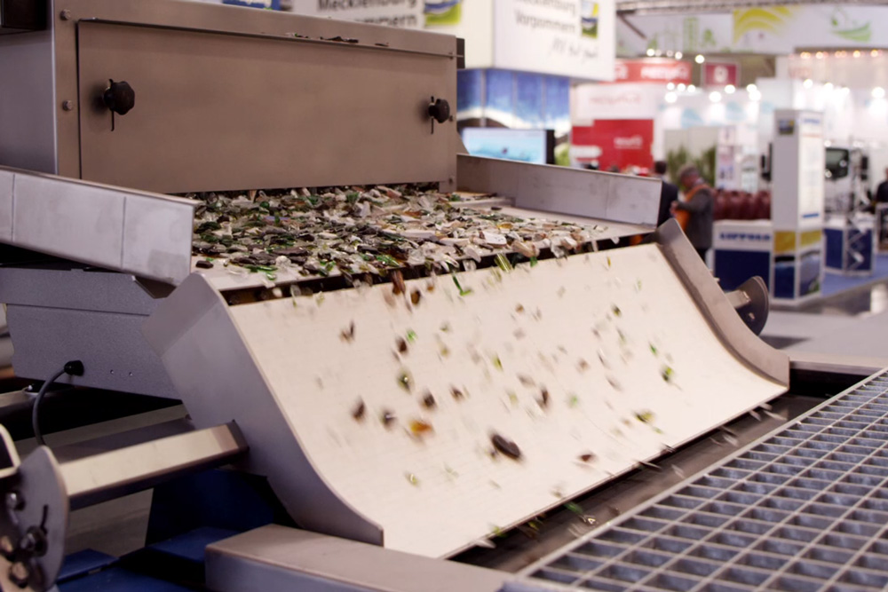 glass recycling equipment Optical sorting and contaminant removal