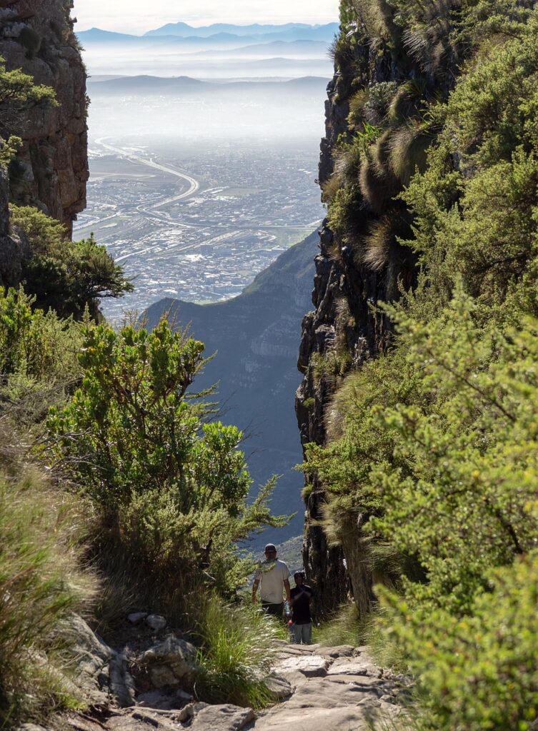 Table Mountain hiking trails facilities management