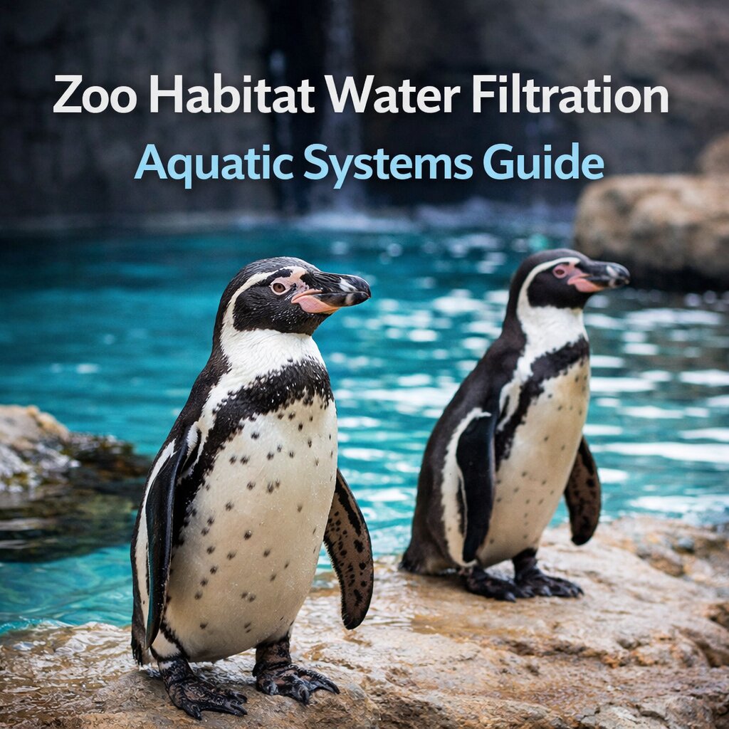 zoo habitat water filtration and aquatic systems