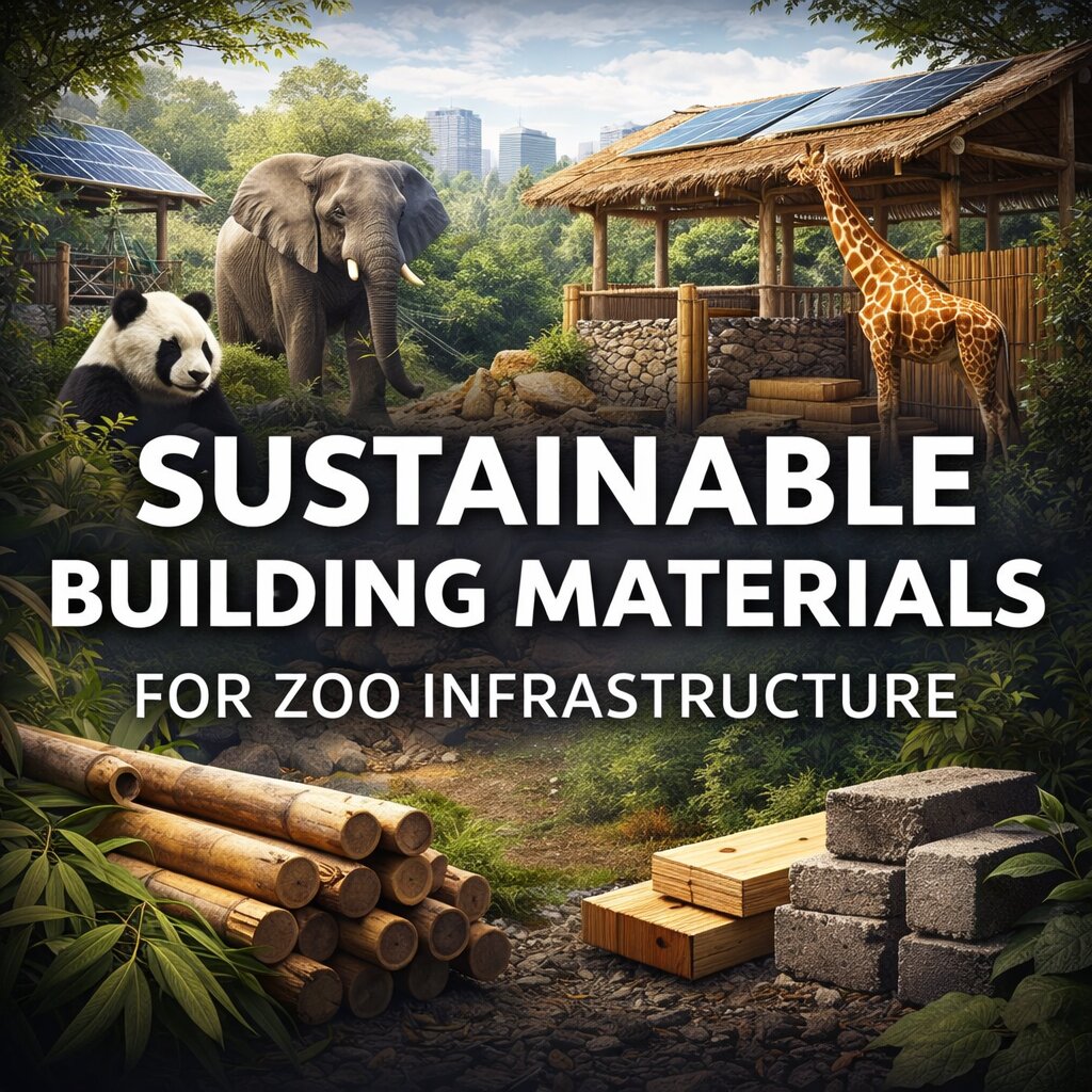 Sustainable Building Materials for Zoo Infrastructure