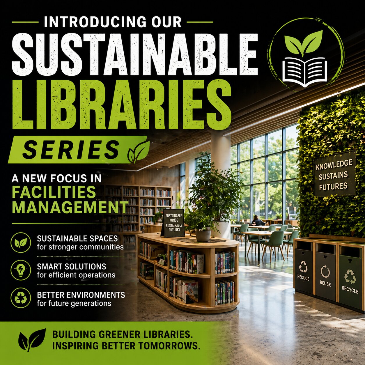 Sustainable Libraries Series – A New Focus In Facilities Management