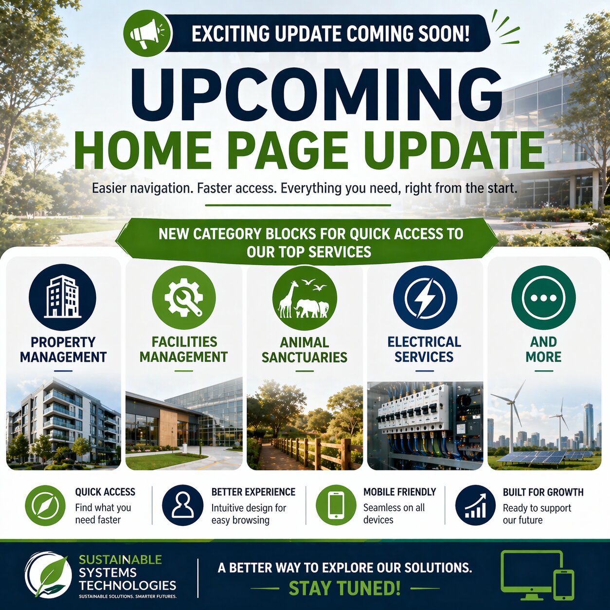 Upcoming Home Page Update: Showcasing Our Core Article Categories