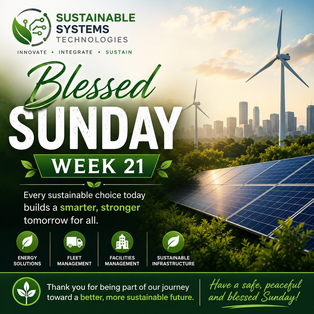 Blessed Sunday Week 21