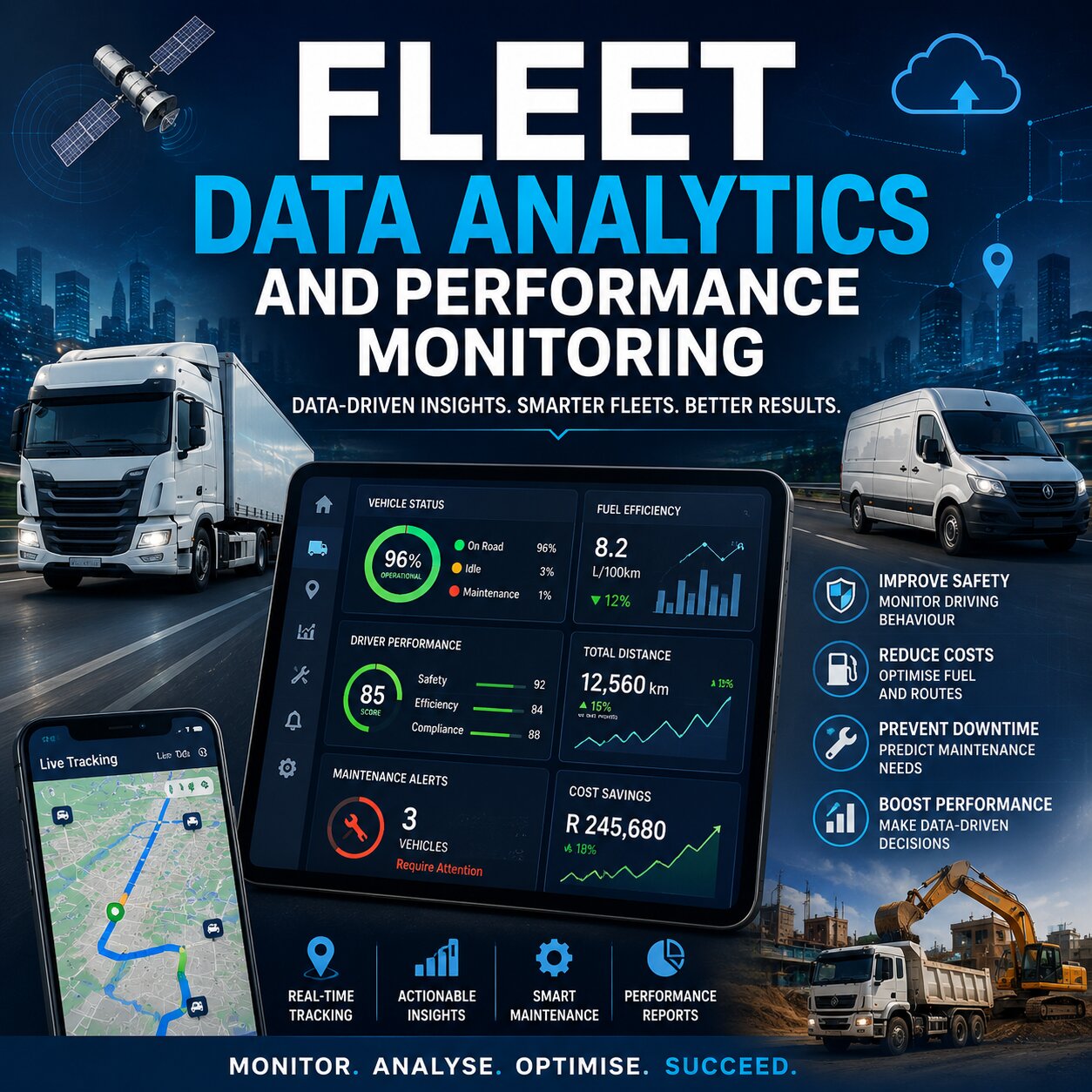 Fleet Data Analytics and Performance Monitoring