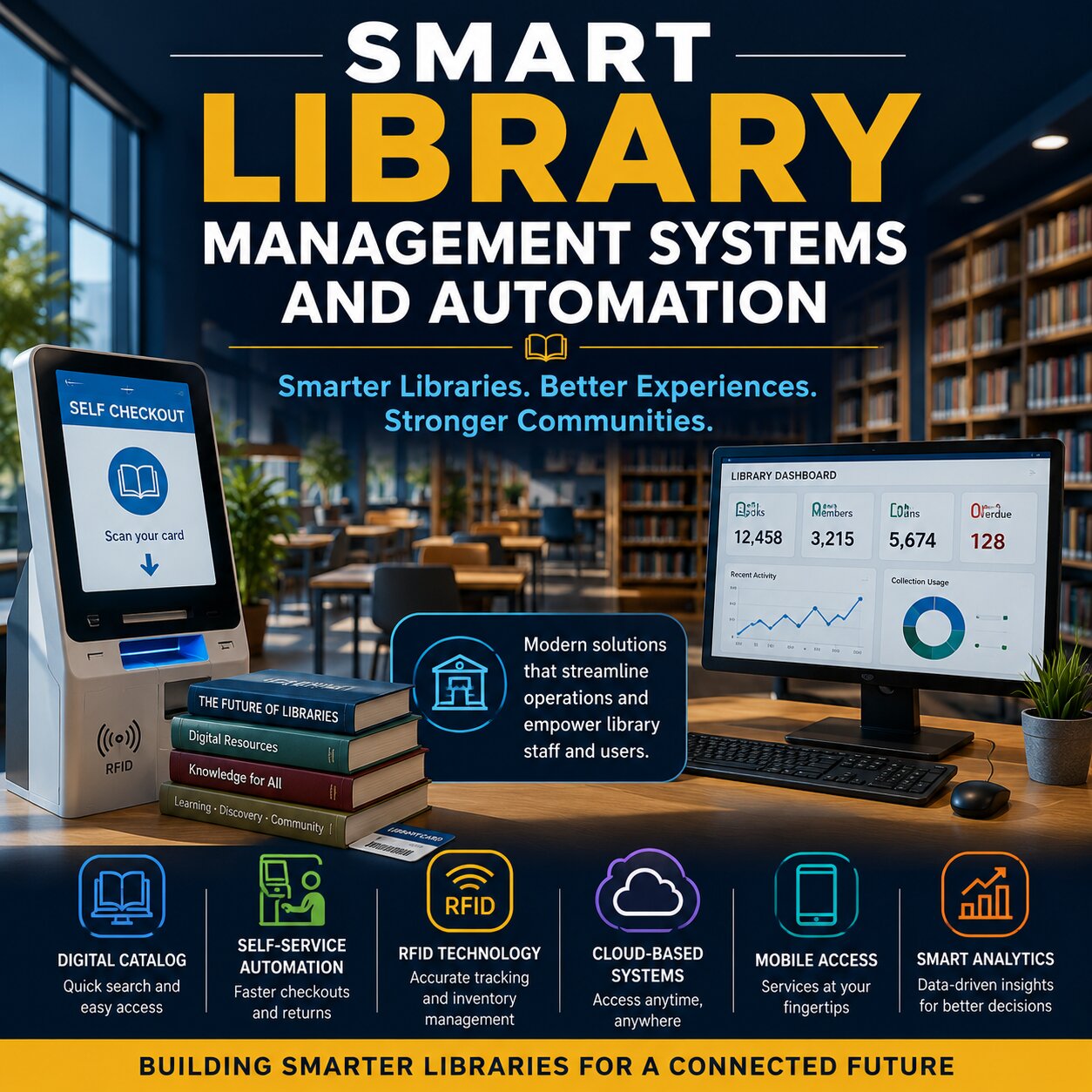 Smart Library Management Systems And Automation