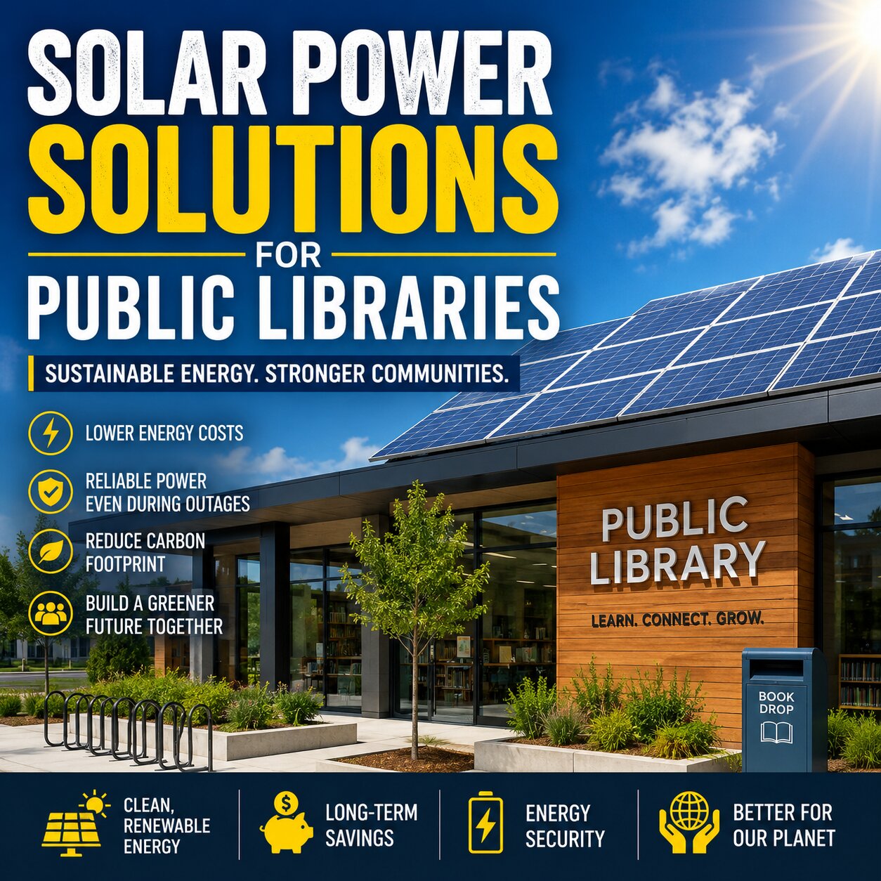 Solar Power Solutions for Public Libraries