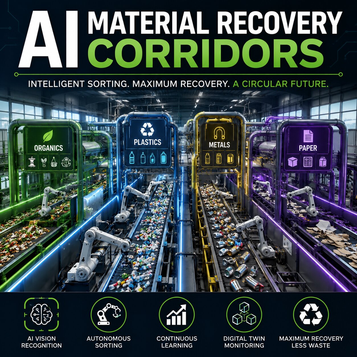 AI Material Recovery Corridors