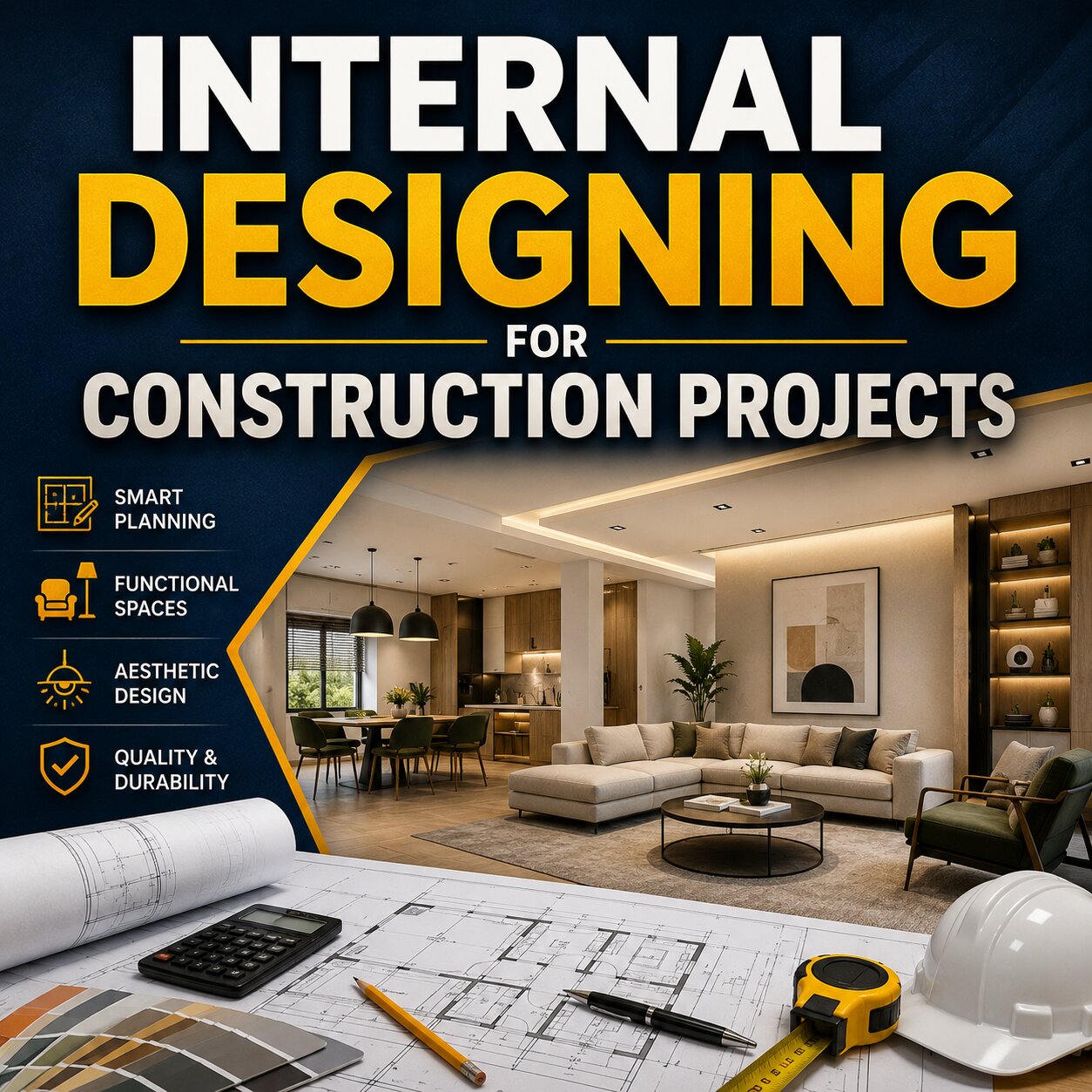 Internal Designing For Construction Projects