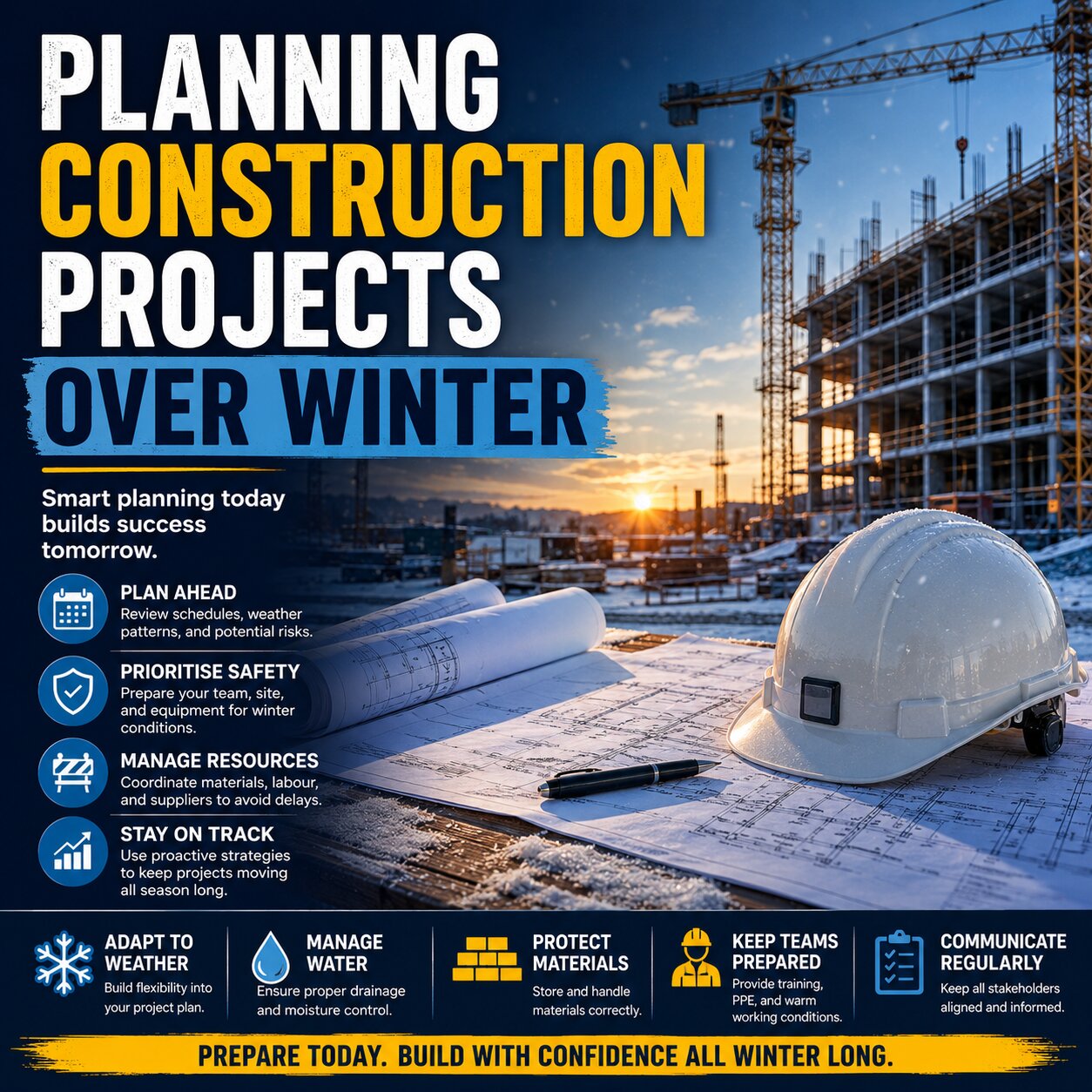 Planning Construction Projects Over Winter