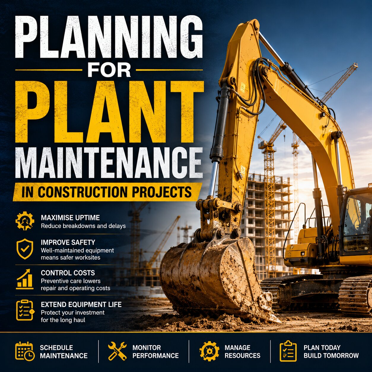 Planning for Plant Maintenance in Construction Projects