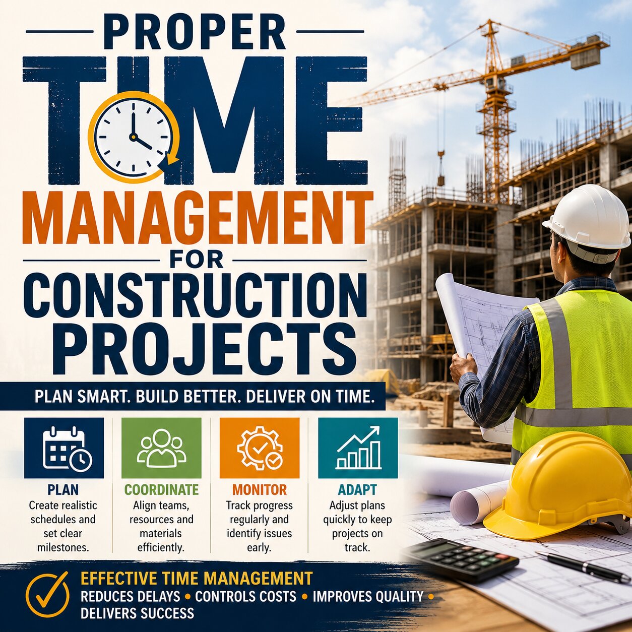 Proper Time Management For Construction Projects