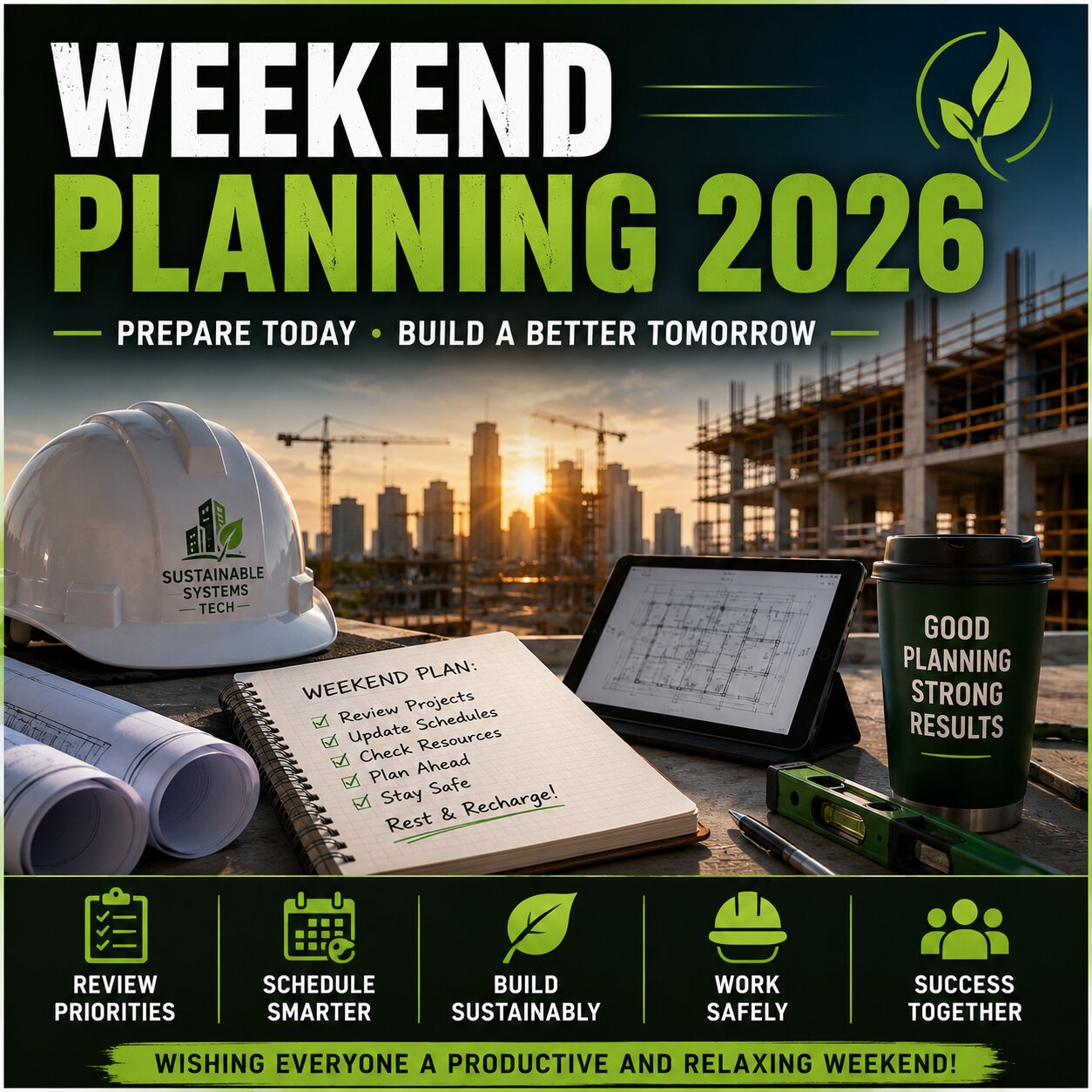 Weekend 27 Planning 2026