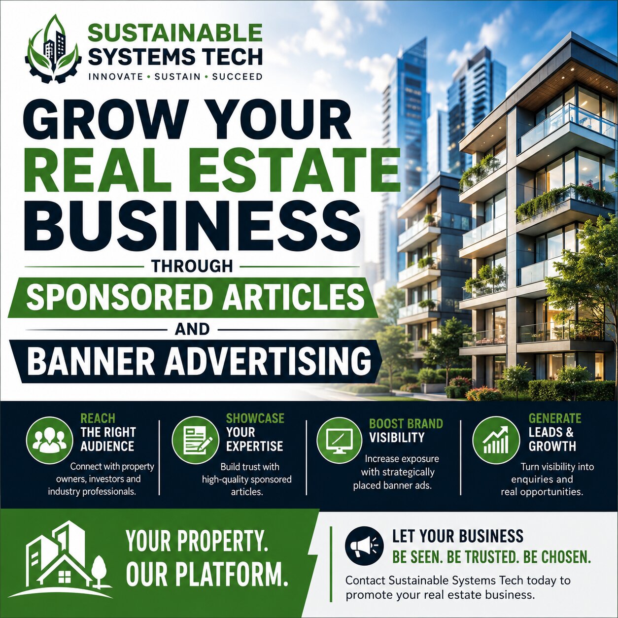 Grow Your Real Estate Business Through Sustainable Systems Tech
