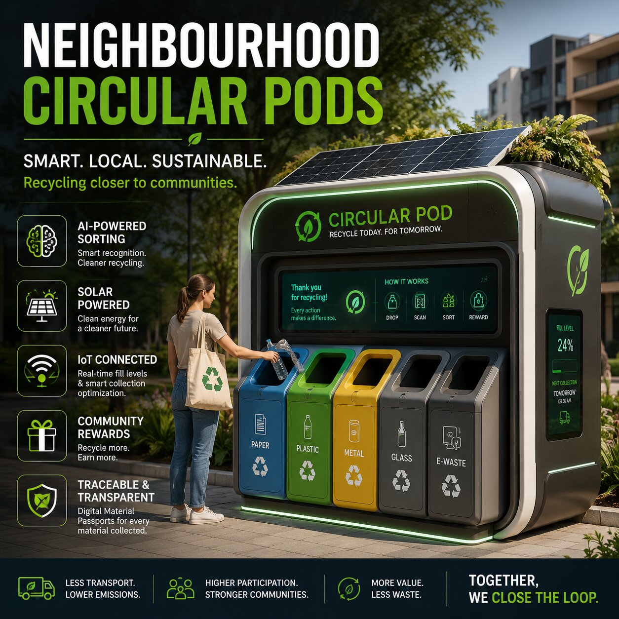 Neighbourhood Circular Pods