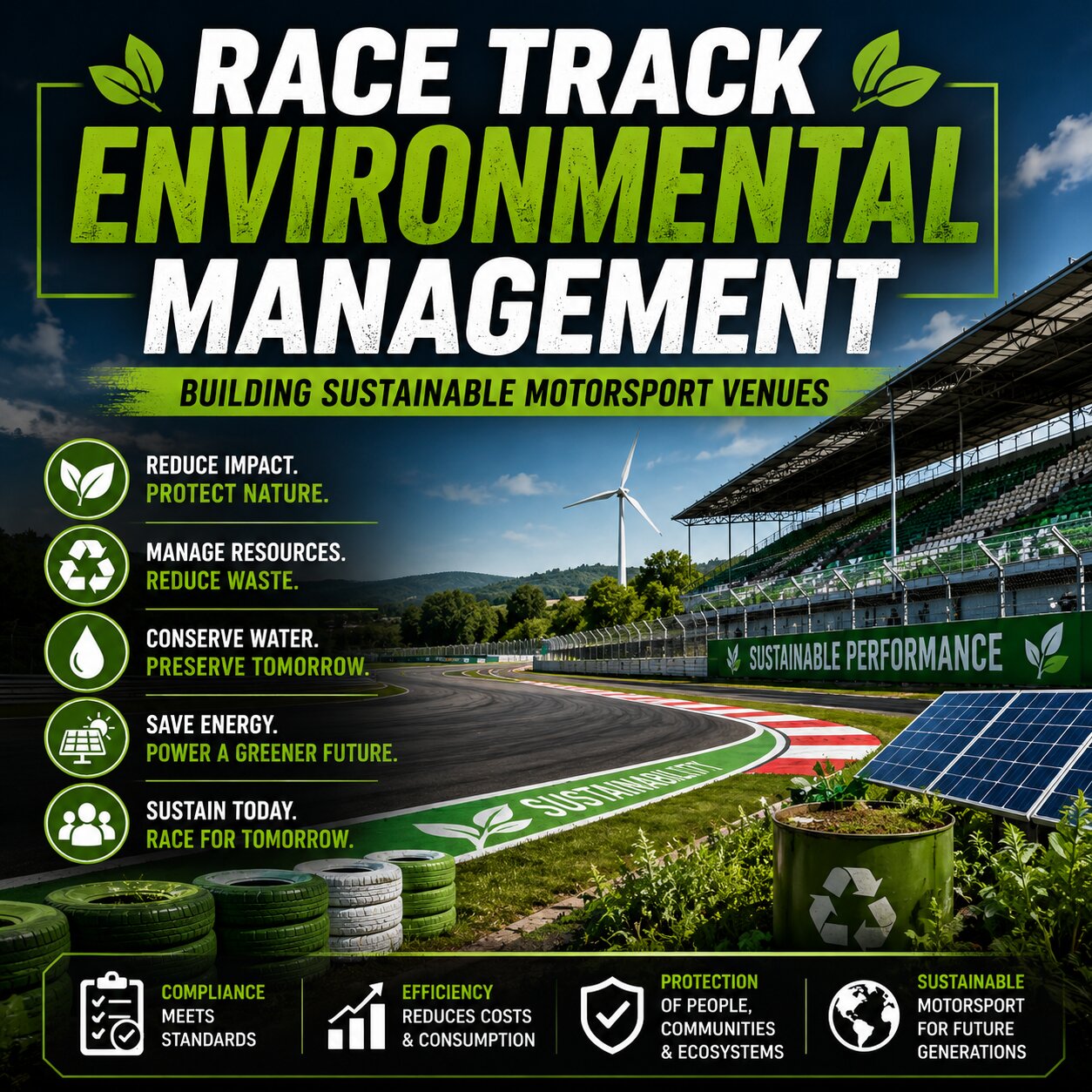 Race Track Environmental Management