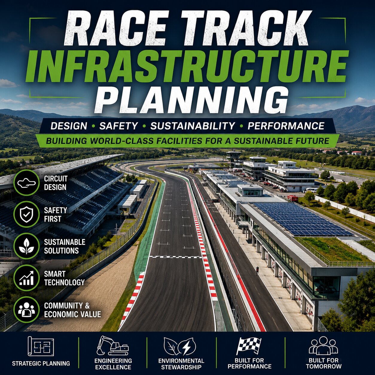 Race Track Infrastructure Planning