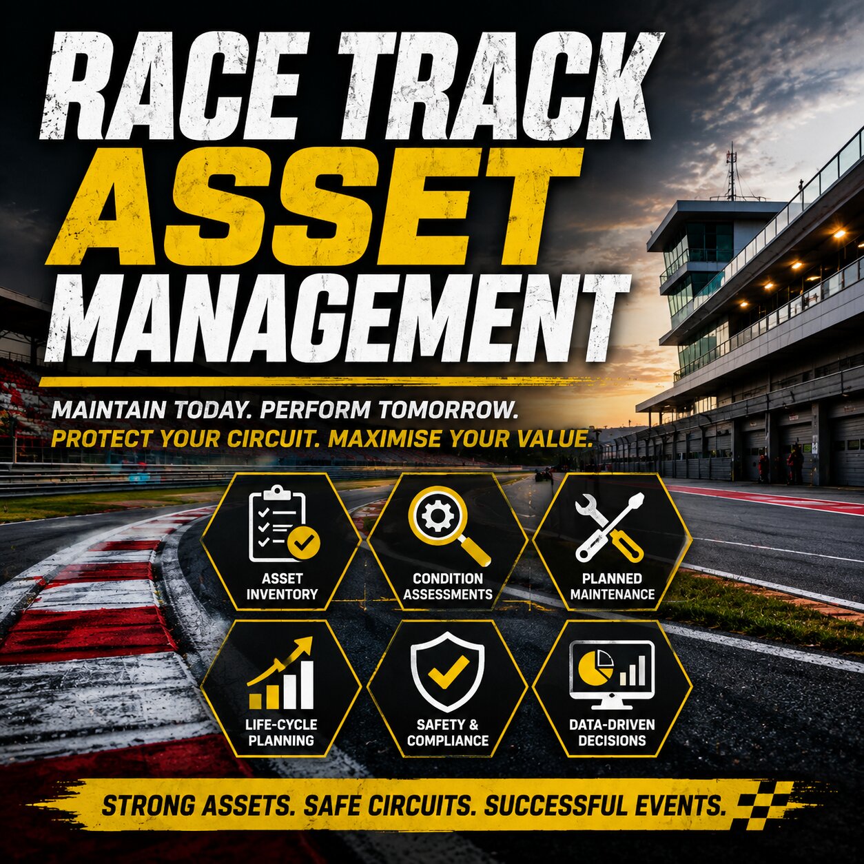race track asset management