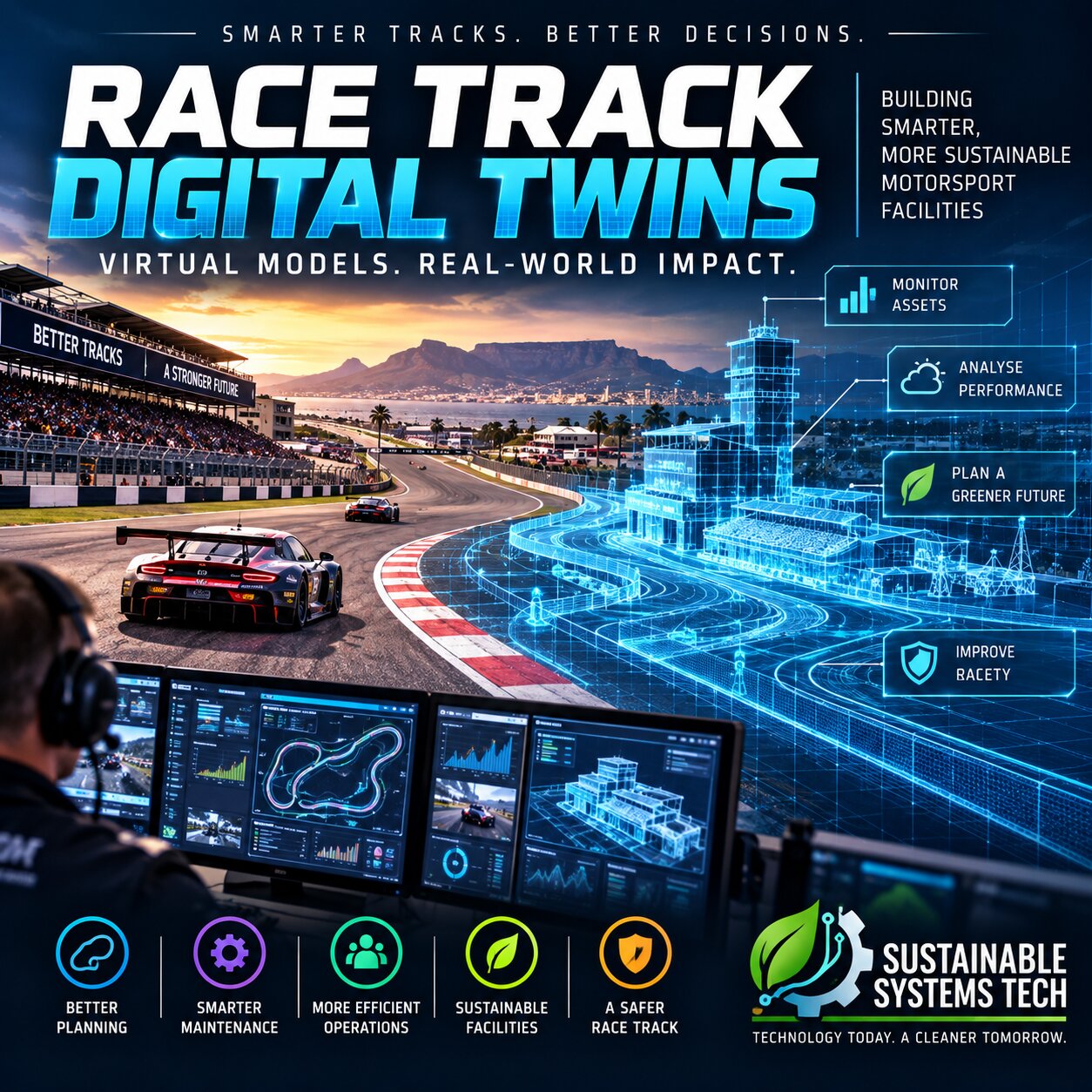 Race Track Digital Twins