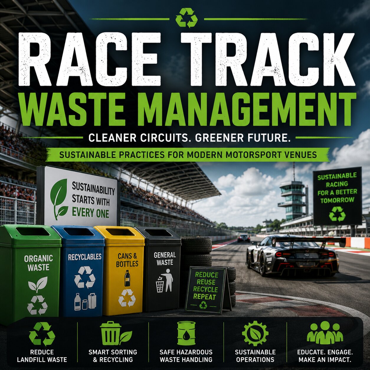 Race Track Waste Management