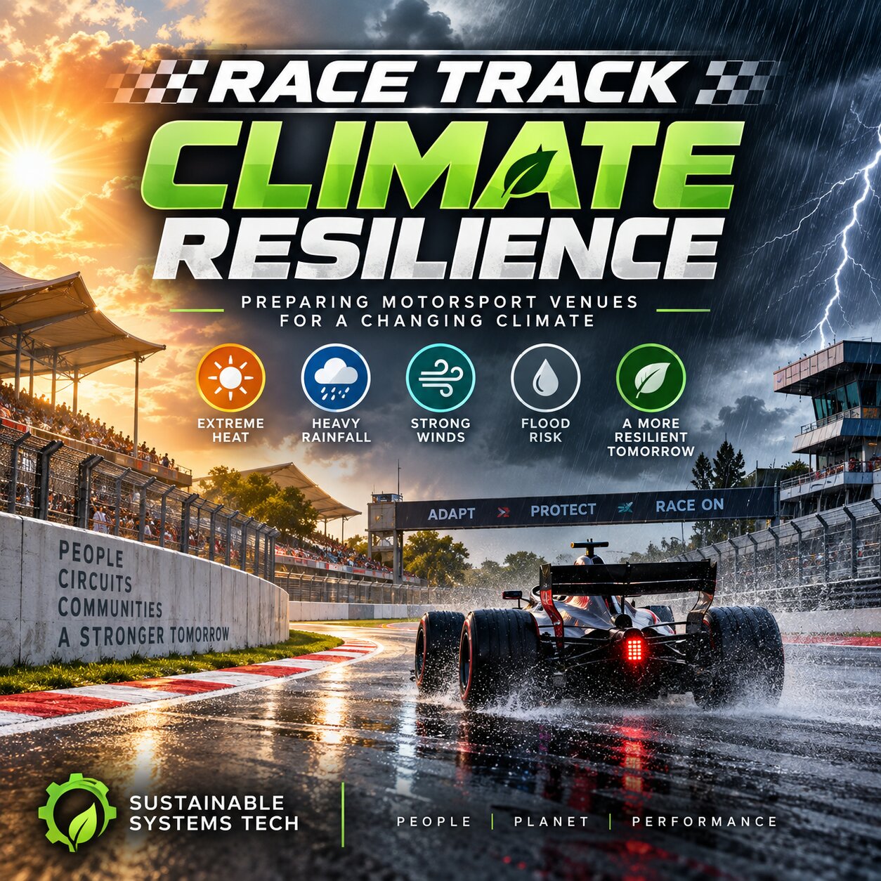 Race Track Climate Resilience