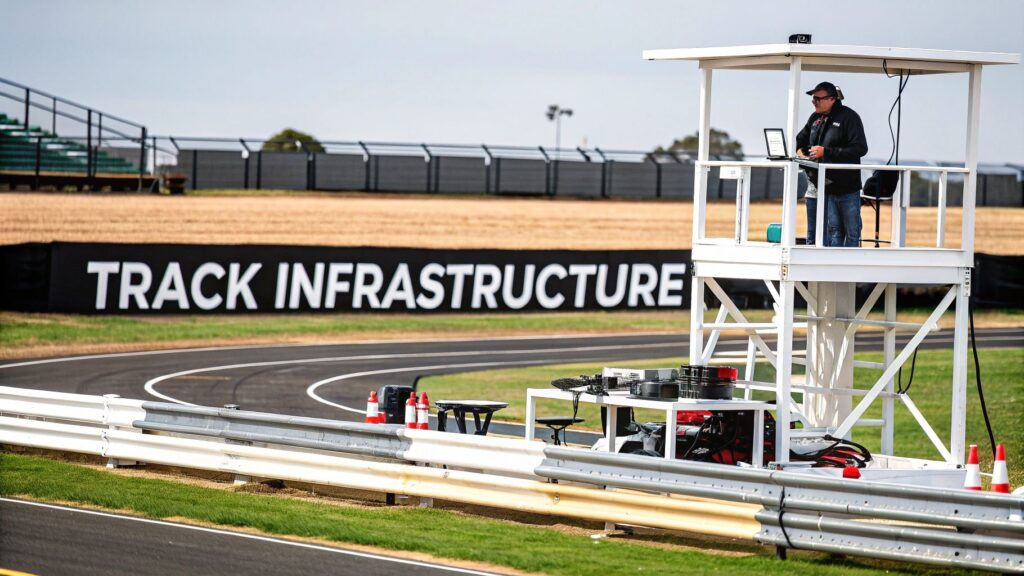Race Track Communications Infrastructure 