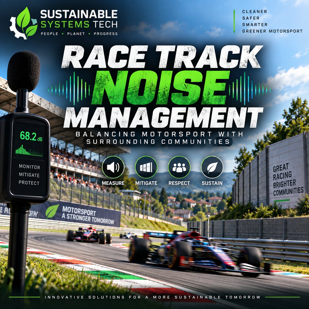 Race Track Noise Management