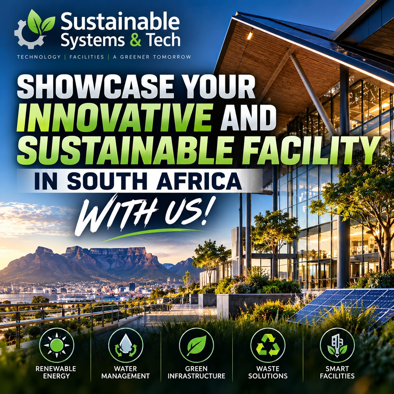 Showcase Your Innovative and Sustainable Facility in South Africa with Us