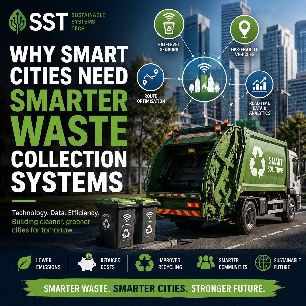 Why Smart Cities Need Smarter Waste Collection Systems