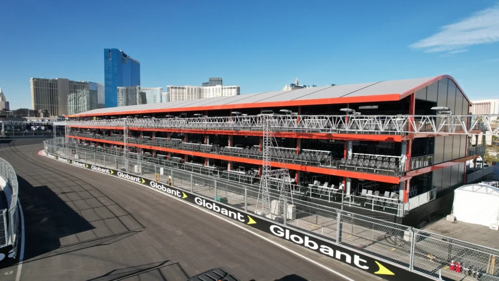 race track hospitality infrastructure 