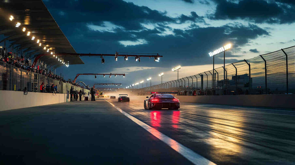 race track lighting systems 