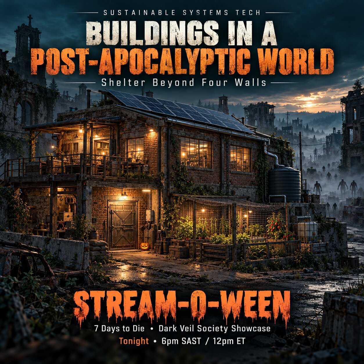 Buildings in a Post-Apocalyptic World
