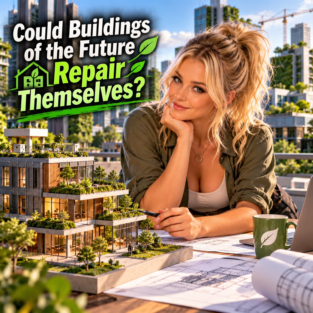 Could Buildings of the Future Repair Themselves?