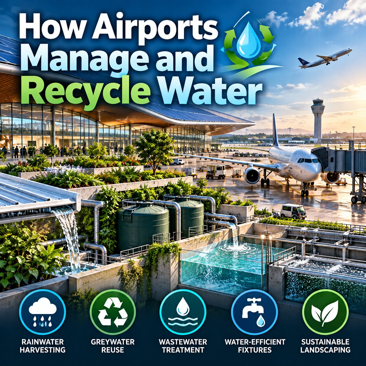 How Airports Manage and Recycle Water