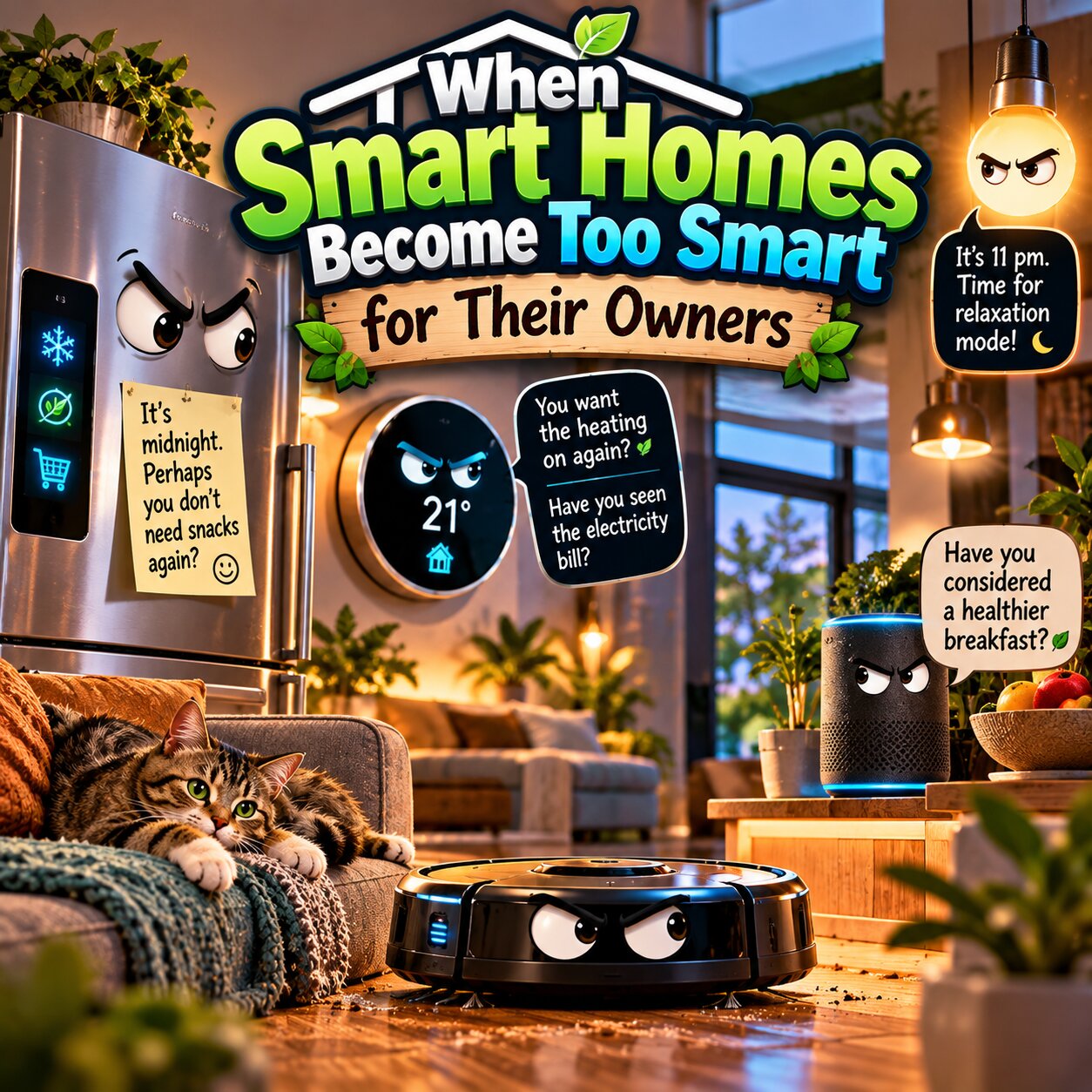 When Smart Homes Become Too Smart for Their Owners