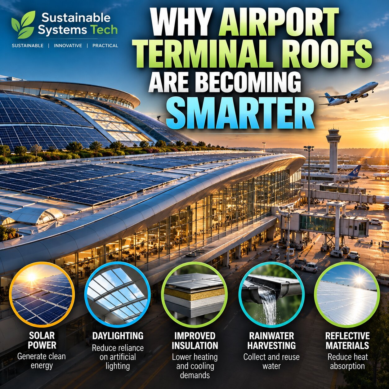Why Airport Terminal Roofs Are Becoming Smarter